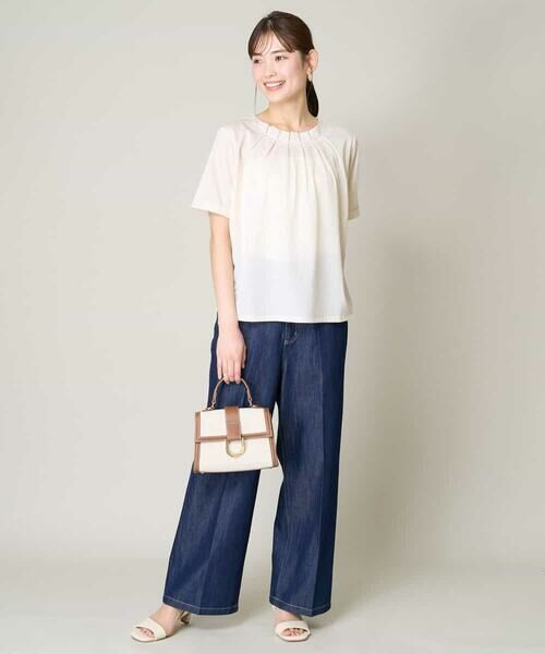 a.v.v / アー・ヴェ・ヴェ カットソー | 【UVカット/イージーケア】ストライプジャガードトップス | 詳細11