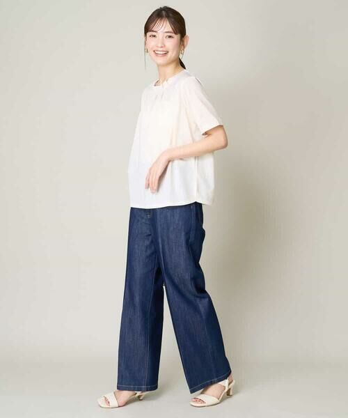 a.v.v / アー・ヴェ・ヴェ カットソー | 【UVカット/イージーケア】ストライプジャガードトップス | 詳細12