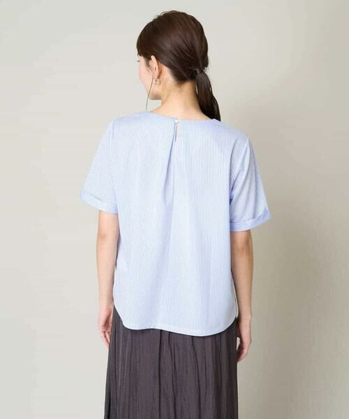 a.v.v / アー・ヴェ・ヴェ カットソー | 【UVカット/イージーケア】ストライプジャガードトップス | 詳細17