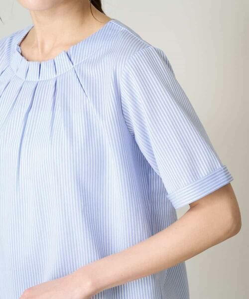 a.v.v / アー・ヴェ・ヴェ カットソー | 【UVカット/イージーケア】ストライプジャガードトップス | 詳細19