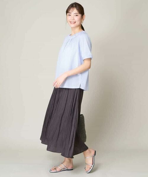 a.v.v / アー・ヴェ・ヴェ カットソー | 【UVカット/イージーケア】ストライプジャガードトップス | 詳細30