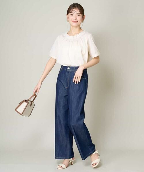 a.v.v / アー・ヴェ・ヴェ カットソー | 【UVカット/イージーケア】ストライプジャガードトップス | 詳細7