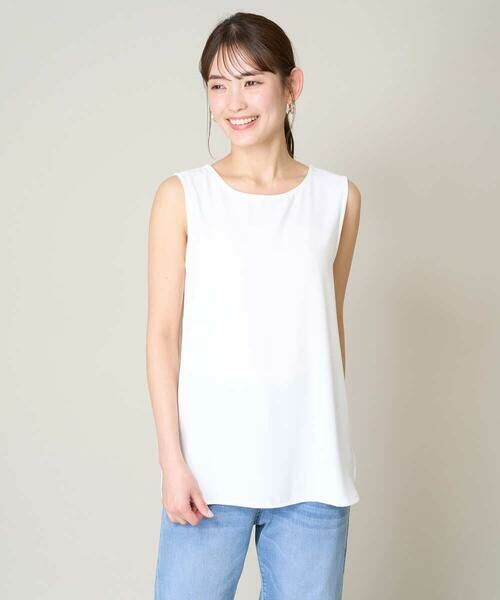 a.v.v / アー・ヴェ・ヴェ カットソー | ラウンドヘムロングタンクトップ | 詳細8