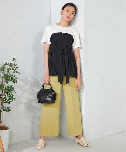 a.v.v / アー・ヴェ・ヴェ カットソー | ビスチェドッキングトップス | 詳細12