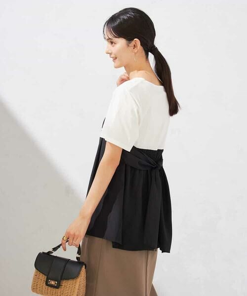 a.v.v / アー・ヴェ・ヴェ カットソー | ビスチェドッキングトップス | 詳細22