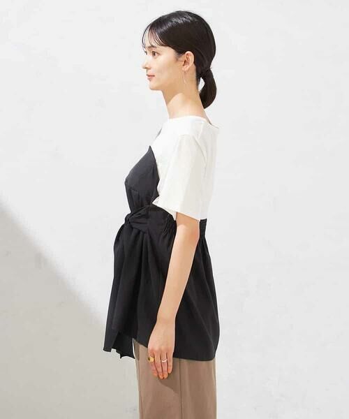 a.v.v / アー・ヴェ・ヴェ カットソー | ビスチェドッキングトップス | 詳細27