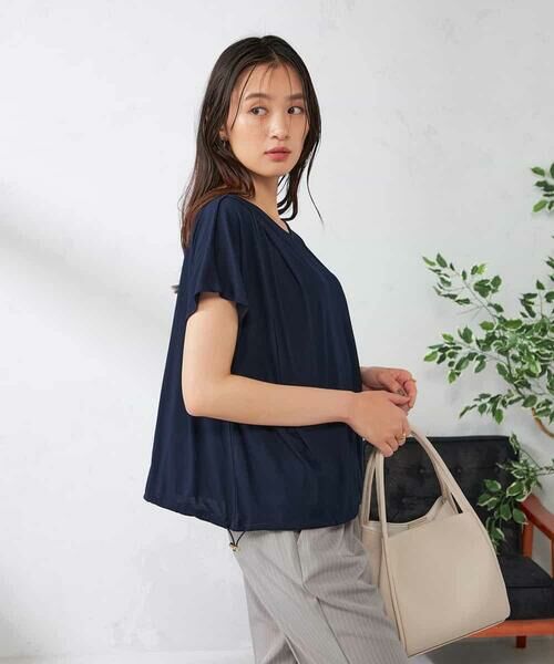 a.v.v / アー・ヴェ・ヴェ カットソー | 【接触冷感/UVカット/吸水速乾】ドロストヘムカットソー | 詳細16