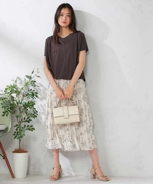 a.v.v / アー・ヴェ・ヴェ カットソー | 【接触冷感/UVカット/吸水速乾】ドロストヘムカットソー | 詳細5