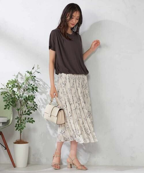 a.v.v / アー・ヴェ・ヴェ カットソー | 【接触冷感/UVカット/吸水速乾】ドロストヘムカットソー | 詳細8