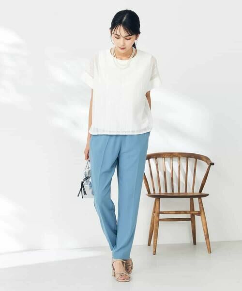 a.v.v / アー・ヴェ・ヴェ カットソー | 幾何レースレイヤードトップス | 詳細13