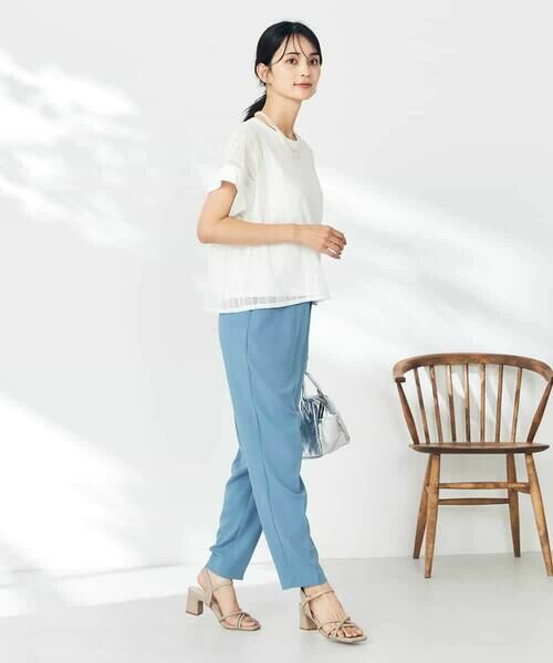 a.v.v / アー・ヴェ・ヴェ カットソー | 幾何レースレイヤードトップス | 詳細16