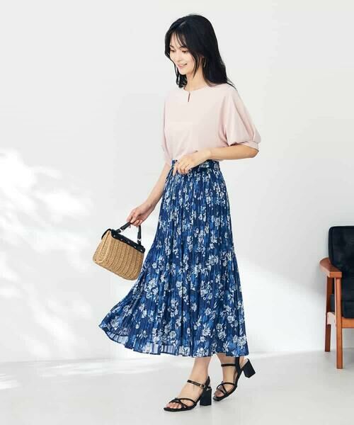 a.v.v / アー・ヴェ・ヴェ カットソー | 【接触冷感/UVカット/吸水速乾】チャームネックパフスリーブトップス | 詳細14