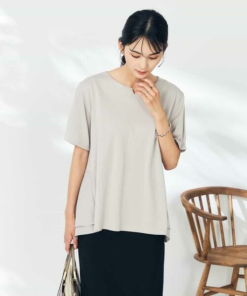 a.v.v / アー・ヴェ・ヴェ カットソー | バックフレアドッキングカットソー | 詳細12