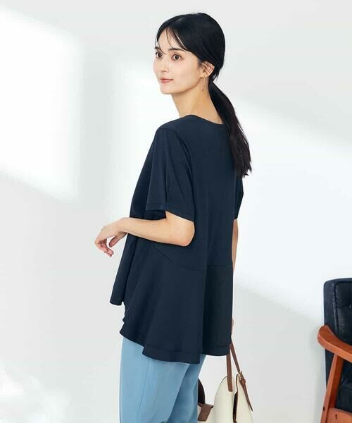 a.v.v / アー・ヴェ・ヴェ カットソー | バックフレアドッキングカットソー | 詳細2