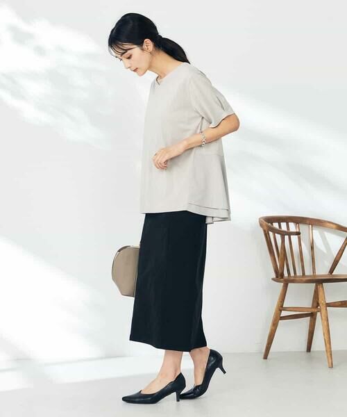 a.v.v / アー・ヴェ・ヴェ カットソー | バックフレアドッキングカットソー | 詳細20