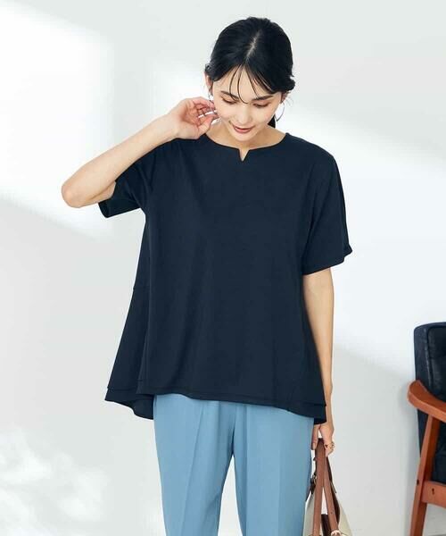 a.v.v / アー・ヴェ・ヴェ カットソー | バックフレアドッキングカットソー | 詳細3