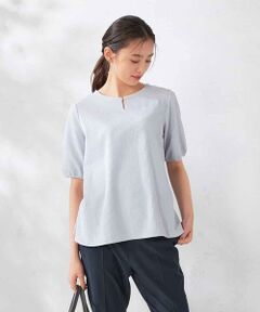 a.v.v / アー・ヴェ・ヴェ カットソー | チャームネックサッカートップス