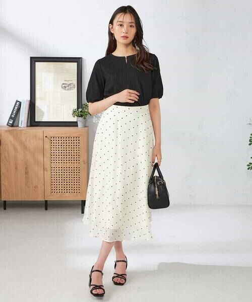 a.v.v / アー・ヴェ・ヴェ カットソー | チャームネックサッカートップス | 詳細12