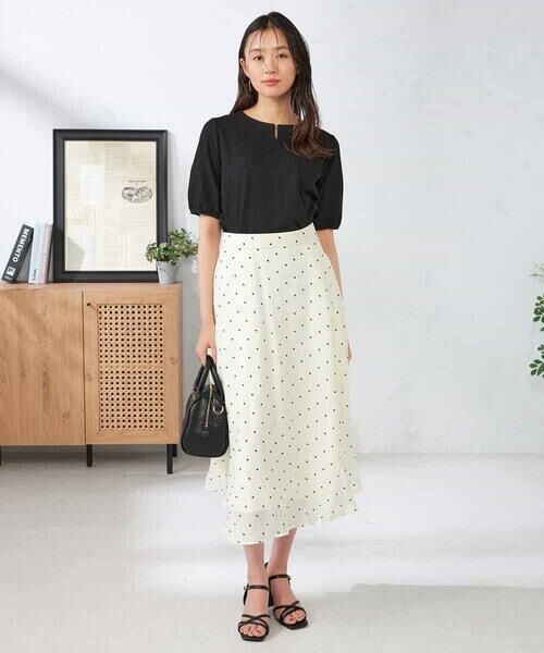 a.v.v / アー・ヴェ・ヴェ カットソー | チャームネックサッカートップス | 詳細14