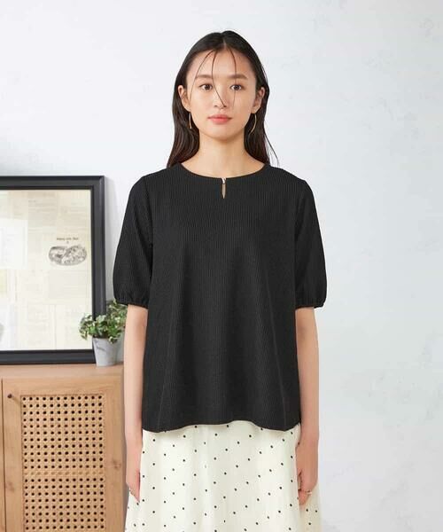 a.v.v / アー・ヴェ・ヴェ カットソー | チャームネックサッカートップス | 詳細18