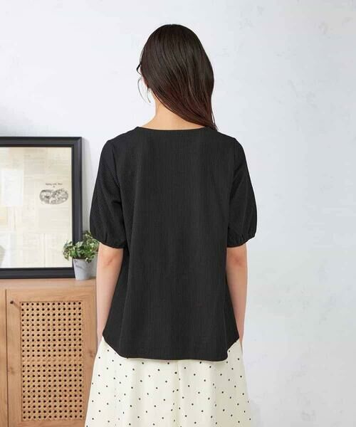 a.v.v / アー・ヴェ・ヴェ カットソー | チャームネックサッカートップス | 詳細20