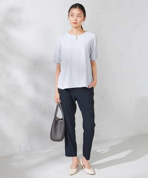 a.v.v / アー・ヴェ・ヴェ カットソー | チャームネックサッカートップス | 詳細5