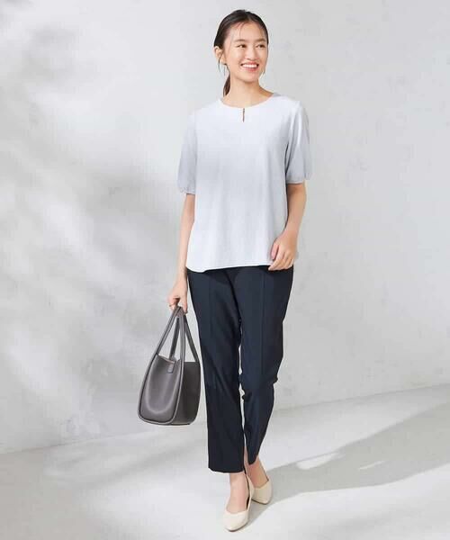 a.v.v / アー・ヴェ・ヴェ カットソー | チャームネックサッカートップス | 詳細6