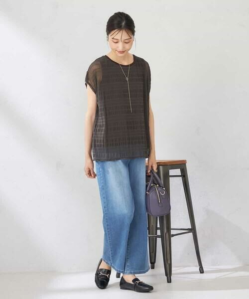 a.v.v / アー・ヴェ・ヴェ カットソー | マジョリカプリーツトップス | 詳細10