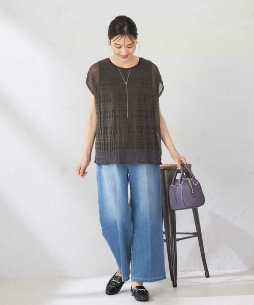 a.v.v / アー・ヴェ・ヴェ カットソー | マジョリカプリーツトップス | 詳細11