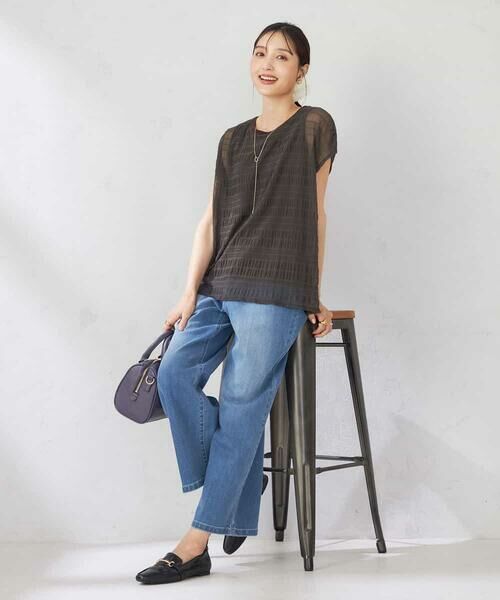 a.v.v / アー・ヴェ・ヴェ カットソー | マジョリカプリーツトップス | 詳細12