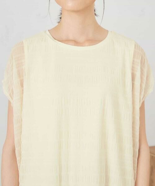 a.v.v / アー・ヴェ・ヴェ カットソー | マジョリカプリーツトップス | 詳細16