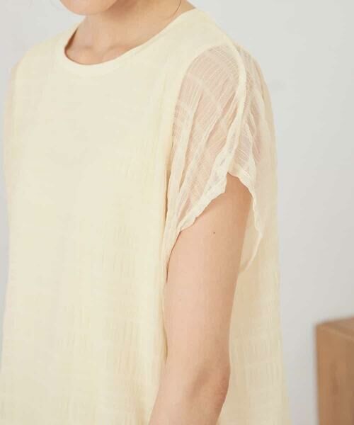 a.v.v / アー・ヴェ・ヴェ カットソー | マジョリカプリーツトップス | 詳細17