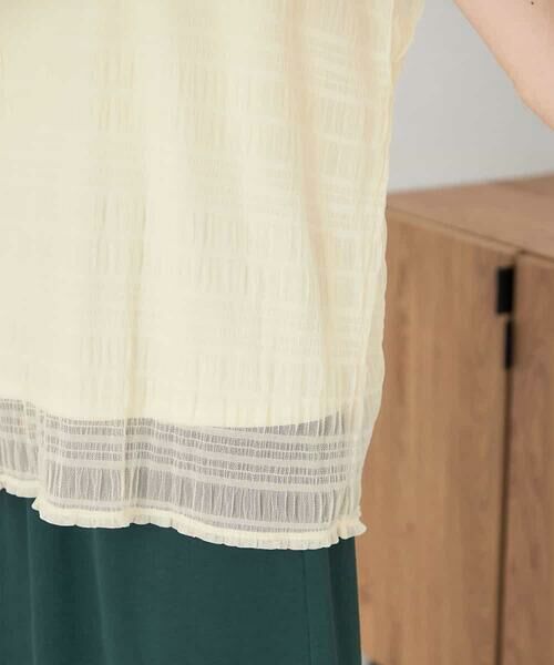 a.v.v / アー・ヴェ・ヴェ カットソー | マジョリカプリーツトップス | 詳細18