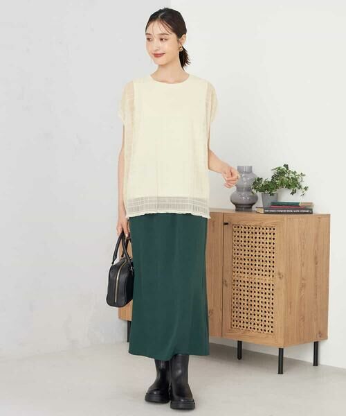 a.v.v / アー・ヴェ・ヴェ カットソー | マジョリカプリーツトップス | 詳細2