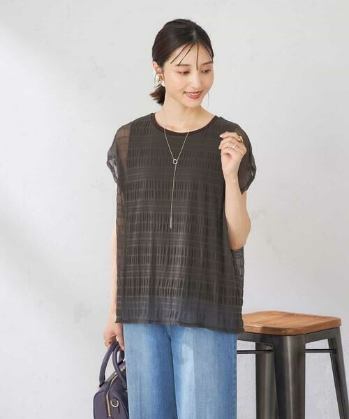 a.v.v / アー・ヴェ・ヴェ カットソー | マジョリカプリーツトップス | 詳細6