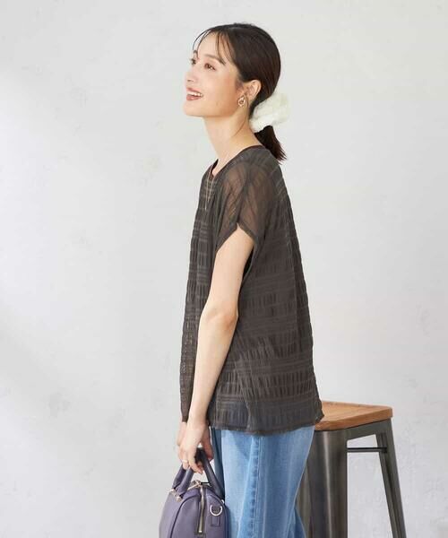 a.v.v / アー・ヴェ・ヴェ カットソー | マジョリカプリーツトップス | 詳細7