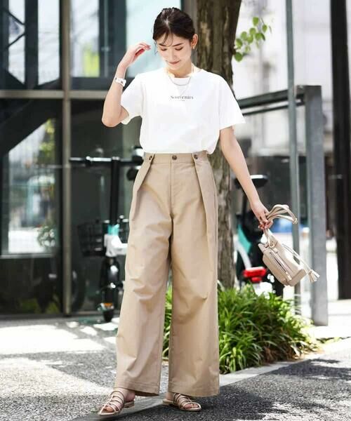 a.v.v / アー・ヴェ・ヴェ カットソー | 【接触冷感】プチロゴTシャツ | 詳細11