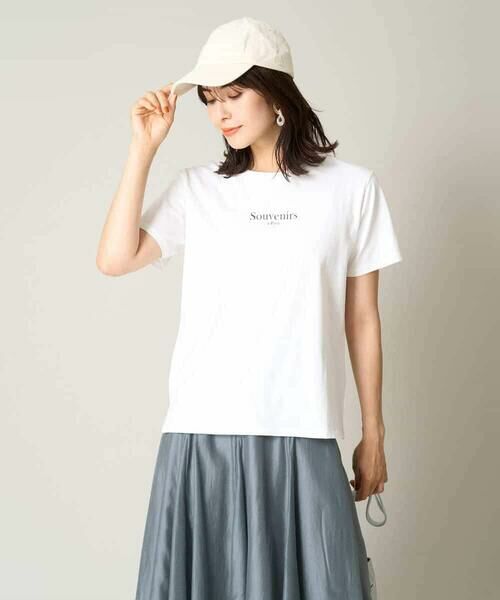 a.v.v / アー・ヴェ・ヴェ カットソー | 【接触冷感】プチロゴTシャツ | 詳細13