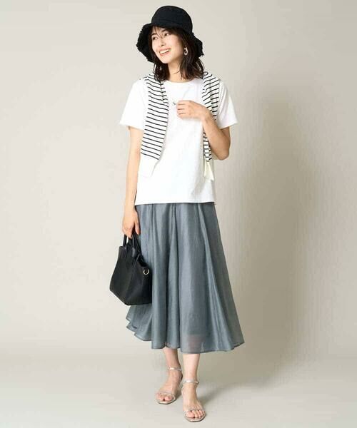 a.v.v / アー・ヴェ・ヴェ カットソー | 【接触冷感】プチロゴTシャツ | 詳細18