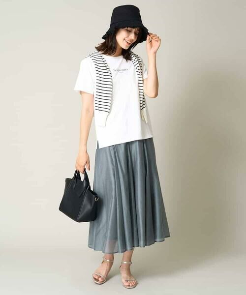 a.v.v / アー・ヴェ・ヴェ カットソー | 【接触冷感】プチロゴTシャツ | 詳細19