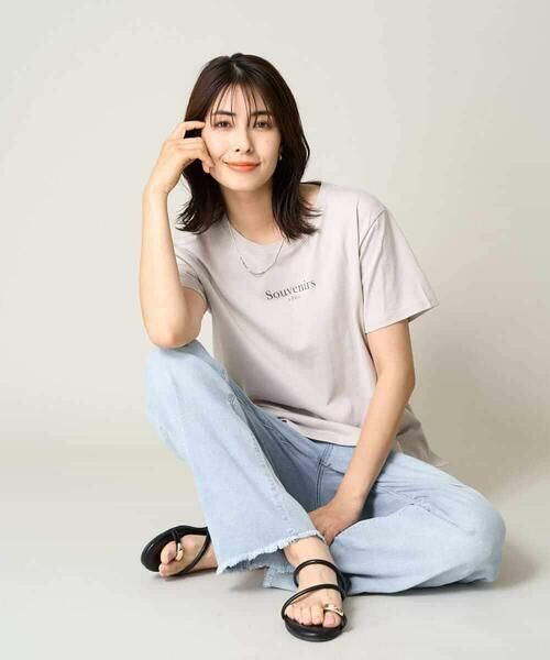 a.v.v / アー・ヴェ・ヴェ カットソー | 【接触冷感】プチロゴTシャツ | 詳細22