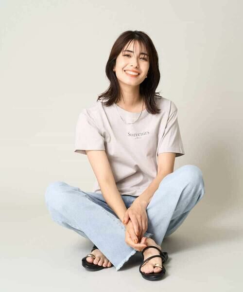 a.v.v / アー・ヴェ・ヴェ カットソー | 【接触冷感】プチロゴTシャツ | 詳細23