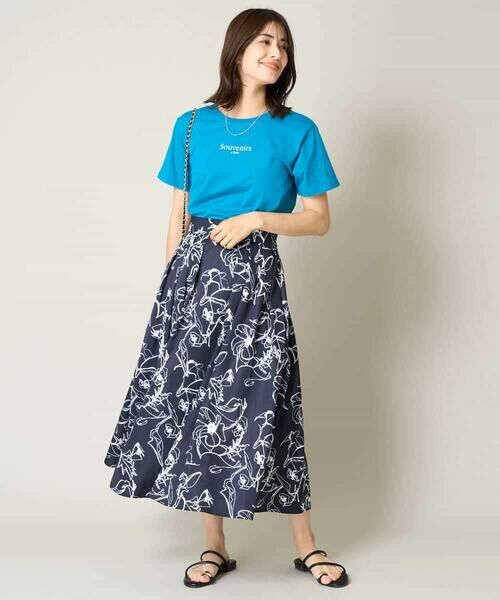 a.v.v / アー・ヴェ・ヴェ カットソー | 【接触冷感】プチロゴTシャツ | 詳細3