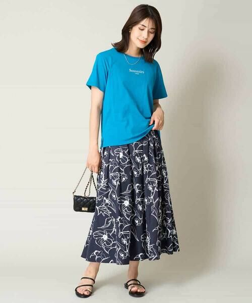 a.v.v / アー・ヴェ・ヴェ カットソー | 【接触冷感】プチロゴTシャツ | 詳細8