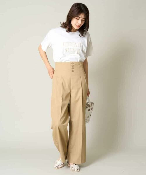 a.v.v / アー・ヴェ・ヴェ カットソー | 【接触冷感】大人のゆるロゴTシャツ | 詳細10