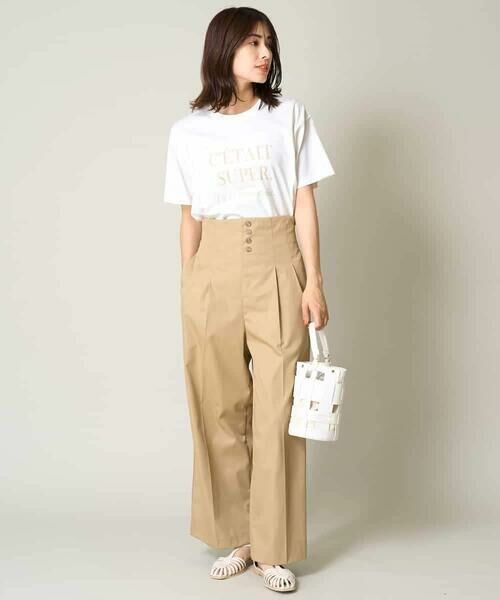 a.v.v / アー・ヴェ・ヴェ カットソー | 【接触冷感】大人のゆるロゴTシャツ | 詳細11