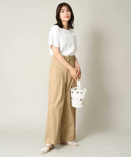 a.v.v / アー・ヴェ・ヴェ カットソー | 【接触冷感】大人のゆるロゴTシャツ | 詳細12