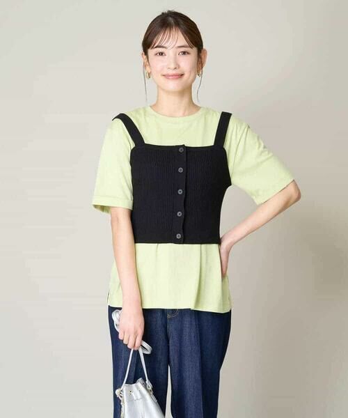 a.v.v / アー・ヴェ・ヴェ カットソー | 【コットン100％】大人のハーフスリーブTシャツ | 詳細18