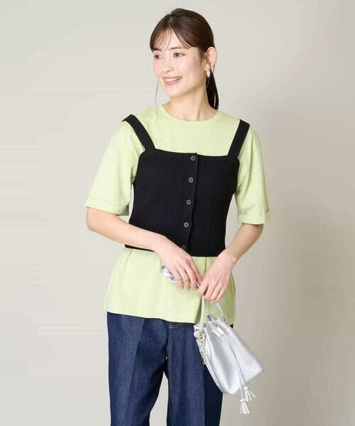 a.v.v / アー・ヴェ・ヴェ カットソー | 【コットン100％】大人のハーフスリーブTシャツ | 詳細19