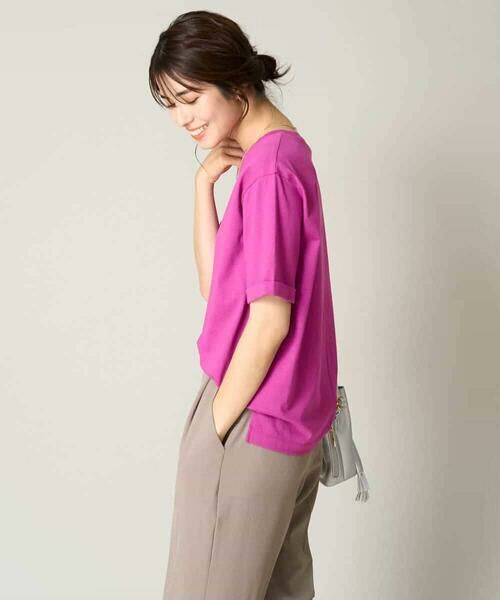 a.v.v / アー・ヴェ・ヴェ カットソー | 【コットン100％】大人のハーフスリーブTシャツ | 詳細2